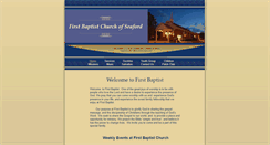 Desktop Screenshot of fbcseaford.org